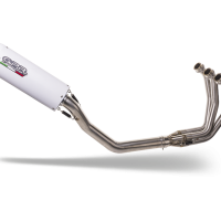 Pot echappement compatible avec Yamaha Tracer 9 GT 2021-2024, Albus Evo4, Pot échappement complet, non légal pour les pays de l'UE, avec db killer amovible 