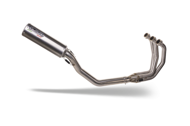 Pot echappement compatible avec Triumph Daytona 660 2023-2025, M3 Inox , Pot échappement complet, non légal pour les pays de l'UE, avec db killer amovible 