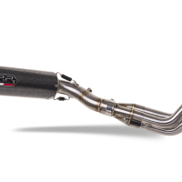 Exhaust compatible with Yamaha FJ-09 Tracer 2017-2020, M3 Poppy , Full system exhaust, including removable db killer 