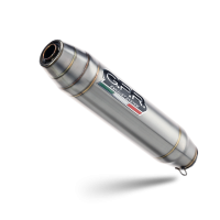 Exhaust compatible with Suzuki DR-Z 110 2003-2024, Deeptone Inox, Full system exhaust, including removable db killer/spark arrestor 