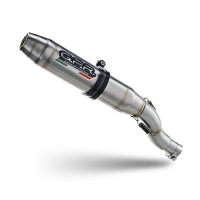 Pot echappement compatible avec Yamaha Mt 125 2014-2016, Deeptone Inox, Échappement légal, homologué,silencieux avec db killer amovible et tuyau de liaison spécifique 