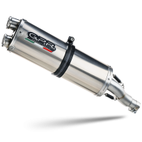 Exhaust compatible with Yamaha Tenere 700 2019-2020, Dual Inox, Slip-on exhaust including removable db killer and link pipe 