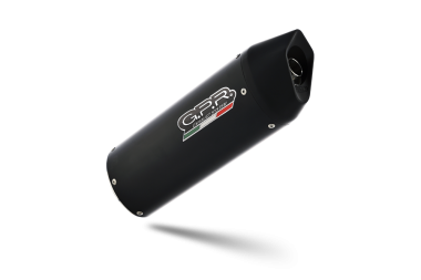 Exhaust compatible with Husqvarna TE 410 E 2005-2006, Furore Nero, Mid-Full system exhaust including removable db killer 