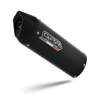 Pot echappement compatible avec Yamaha Mt 125 2017-2019, Furore Nero, Pot échappement complet, non légal pour les pays de l'UE, avec db killer amovible 