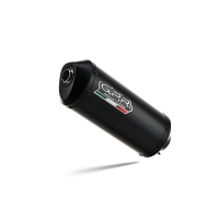 Exhaust compatible with Suzuki Rv 200 Van Van 2016-2017, Ghisa , Slip-on exhaust including removable db killer and link pipe 
