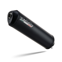 Exhaust compatible with Royal Enfield Himalayan 410 2021-2024, Ghisa , Slip-on exhaust including link pipe and removable db killer 