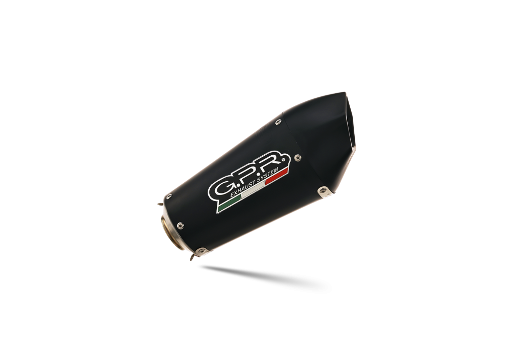 Exhaust compatible with Kawasaki Ninja 1000 2011-2016, Gpe Ann. Black titanium, Dual slip-on including removable db killers and link pipes 