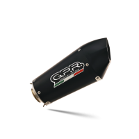 Exhaust compatible with Kawasaki Ninja 1000 2011-2016, Gpe Ann. Black titanium, Dual slip-on including removable db killers and link pipes 