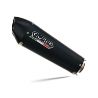 Pot echappement compatible avec Cf Moto 650 Mt 2021-2024, Gpe Ann. Black titanium, Pot Echappement homologué pour les marchés non européens 