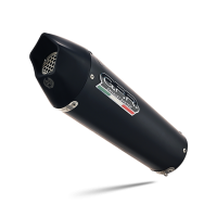 Exhaust compatible with Honda CBR500R 2023-2024, GP Evo4 Black Titanium, Slip-on exhaust including removable db killer and link pipe 