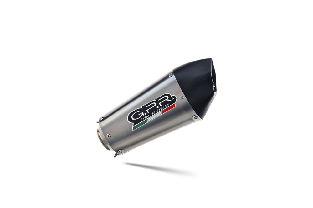 Exhaust compatible with Kawasaki Ninja 1000 2017-2020, GP Evo4 Titanium, Dual slip-on including removable db killers and link pipes 