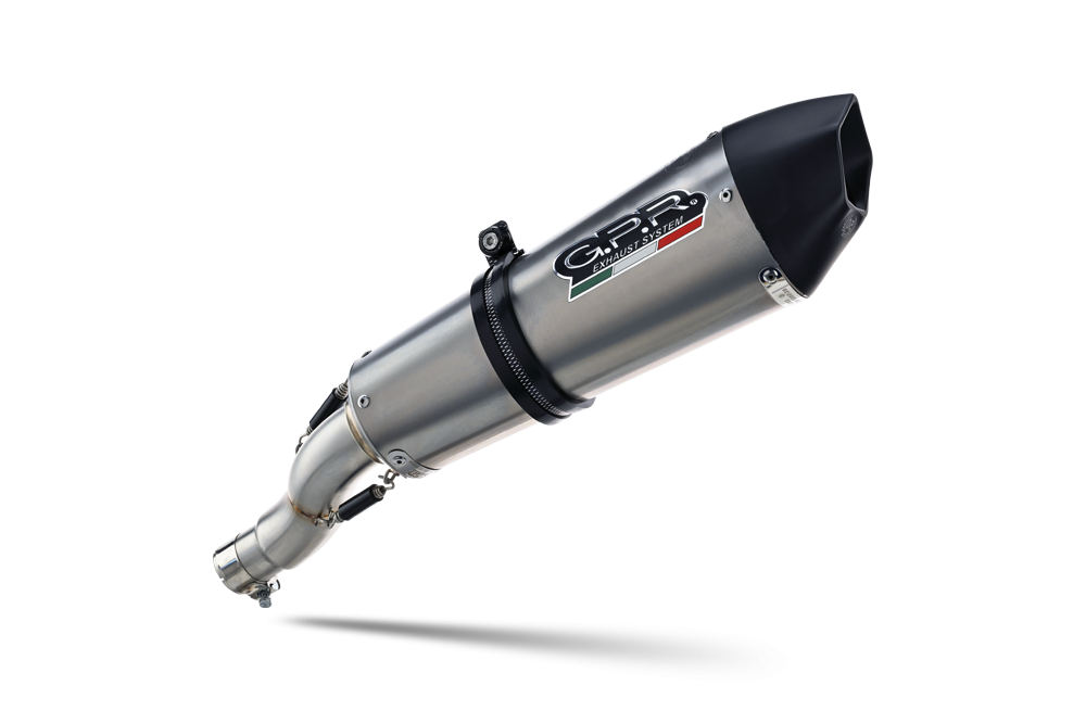 Pot echappement compatible avec Voge 650DSX 2021-2024, Gpe Ann. titanium, Pot Echappement homologué pour les marchés non européens 