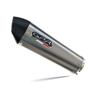 Pot echappement compatible avec Cf Moto 650 Mt 2021-2024, Gpe Ann. Titanium, Pot Echappement homologué pour les marchés non européens 