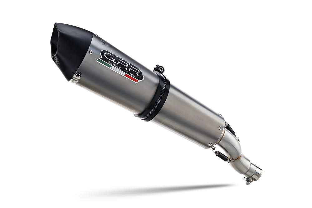 Pot echappement compatible avec Honda Crf 250 L - Rally 2017-2020, Gpe Ann. Titanium, Pot Echappement homologué pour les marchés non européens 