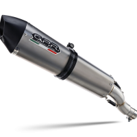 Pot echappement compatible avec Honda Crf 250 L - Rally 2017-2020, Gpe Ann. Titanium, Pot Echappement homologué pour les marchés non européens 