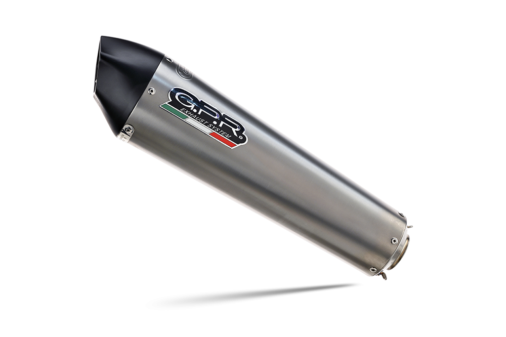 Pot echappement compatible avec Honda Crf 250 L - Rally 2017-2020, Gpe Ann. Titanium, Pot Echappement homologué pour les marchés non européens 