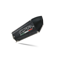 Exhaust compatible with Kawasaki Ninja 1000 2017-2020, GP Evo4 Poppy, Dual slip-on including removable db killers and link pipes 