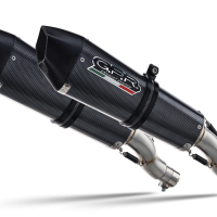 Pot echappement compatible avec Ktm Superduke 990 - R ( LC8) 2004-2012, Gpe Ann. Poppy, Paire de pot d'échappement homologuées, livrées avec db killer amovible et raccords spécifiques 