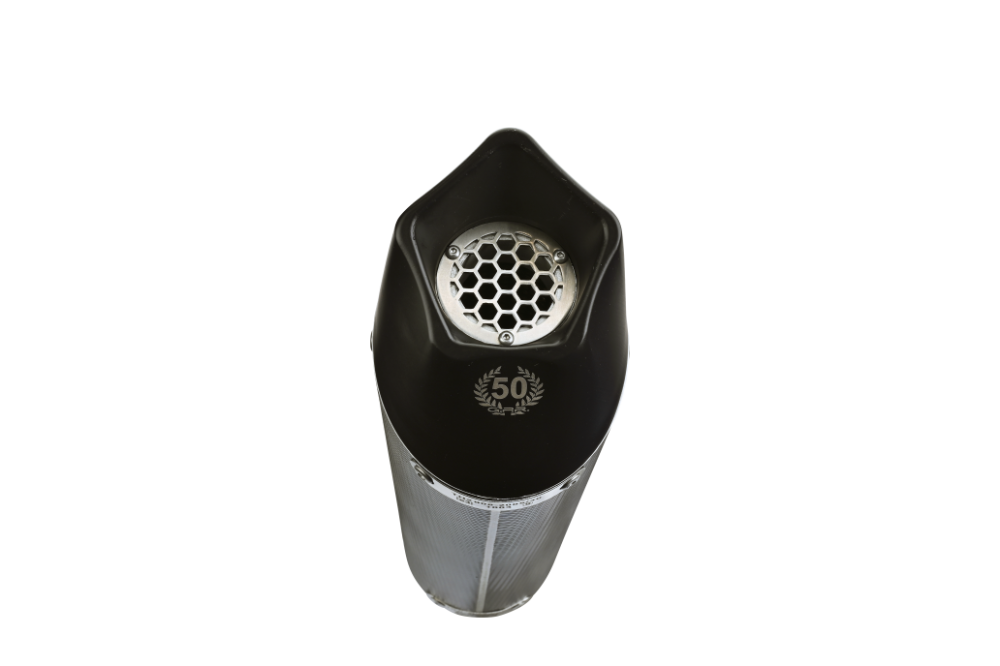 Pot echappement compatible avec Yamaha Mt-03 2018-2020, GP Evo4 Poppy, Échappement légal, homologué,silencieux avec db killer amovible et tuyau de liaison spécifique 