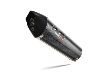 Exhaust compatible with Beta Motard 4.0 T2 Vers 11 2005-2016, Gpe Ann. Poppy, Full system exhaust, including removable db killer 