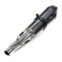 Pot echappement compatible avec Gas Gas SM 700 2023-2024, Gpe Ann. Poppy, Pot Echappement homologué pour les marchés non européens 