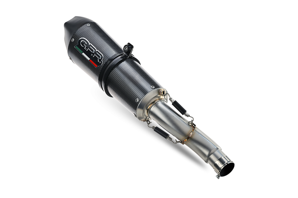 Pot echappement compatible avec Suzuki Drz 400 SM 2005-2025, Gpe Ann. Poppy, Échappement légal, homologué,silencieux avec db killer amovible et tuyau de liaison spécifique 