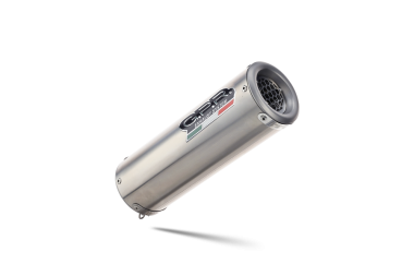 Exhaust compatible with Bmw F800R 2015-2016, M3 Inox , Slip-on exhaust including removable db killer and link pipe 