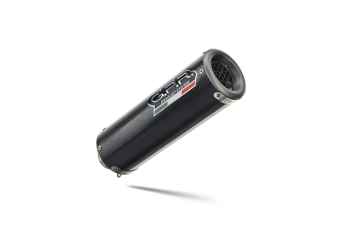 Exhaust compatible with Moto Guzzi Griso 1100 2005-2008, M3 Poppy , Slip-on exhaust including removable db killer and link pipe 