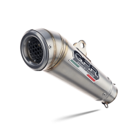 Exhaust compatible with Zontes 350 T2 ADV 2022-2024, Powercone Evo, Full system exhaust, including removable db killer 