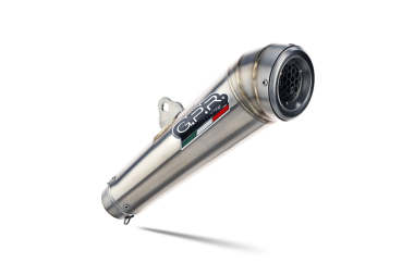 Exhaust compatible with Moto Guzzi V85TT 2021-2024, Powercone Evo, Slip-on exhaust including removable db killer and link pipe 