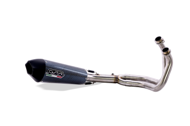 Pot echappement compatible avec Kawasaki Z 650 650 2023-2024, Gpe Ann. Poppy, Pot échappement complet, non légal pour les pays de l'UE, avec db killer amovible 