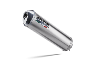 Pot echappement compatible avec Royal Enfield Classic - Bullet Efi 500 2009-2016, Satinox , Pot Echappement homologué pour les marchés non européens 
