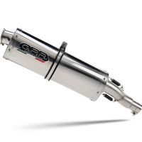 Exhaust compatible with Yamaha T-Max 500 2001-2011, Trioval, Full system exhaust, including removable db killer 