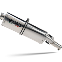 Exhaust compatible with Moto Guzzi V 11 Sport-Le Mans-Cafè-Naked 1999-2005, Trioval, Mid-Full system exhaust including removable db killer 