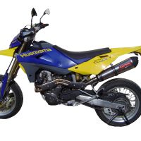 Exhaust compatible with Swm Motorcycles RS650R 2017-2018, Gpe Ann. titanium, Mid-Full system exhaust including removable db killer 