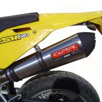 Exhaust compatible with Swm Motorcycles RS650R 2017-2018, Gpe Ann. titanium, Mid-Full system exhaust including removable db killer 