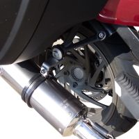 Exhaust compatible with Bmw K1600GT 2022-2025, GP Evo4 Poppy, Dual slip-on including removable db killers and link pipes 