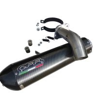 Exhaust compatible with Can Am Spyder 1000 Rs - RSs 2013-2016, Gpe Ann. Poppy, Slip-on exhaust including removable db killer and link pipe 