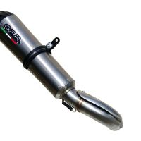 Exhaust compatible with Can Am Spyder Rs 1000 2008-2012, Gpe Ann. titanium, Slip-on exhaust including removable db killer and link pipe 