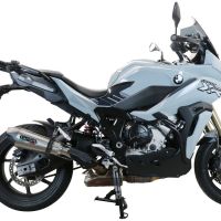 Exhaust compatible with Bmw S1000XR 2020-2025, GP Evo4 Titanium, Slip-on exhaust including removable db killer and link pipe 