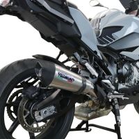Exhaust compatible with Bmw S1000XR 2020-2025, GP Evo4 Titanium, Slip-on exhaust including removable db killer and link pipe 