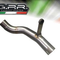 Exhaust compatible with Bmw F750GS 2021-2024, GP Evo4 Titanium, Slip-on exhaust including removable db killer and link pipe 