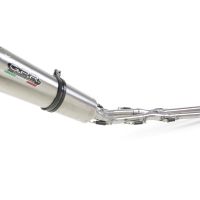 Pot echappement compatible avec Yamaha T-Max 530 2012-2016, Gpe Ann. titanium, Pot échappement complet, non légal pour les pays de l'UE, avec db killer amovible 