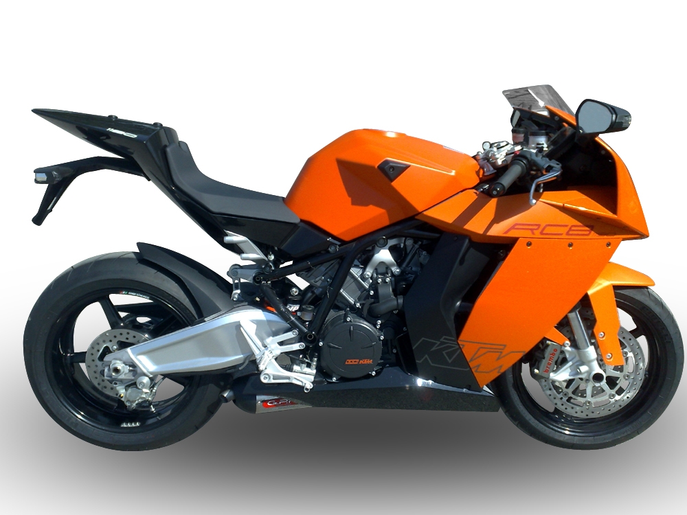 Exhaust compatible with Ktm RC8R 2008-2014, Gpe Ann. titanium, Full system exhaust 