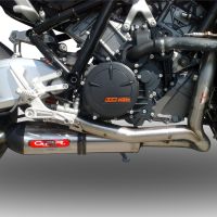 Exhaust compatible with Ktm RC8R 2008-2014, Gpe Ann. titanium, Full system exhaust 