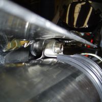 Exhaust compatible with Yamaha MT01 2005-2011, Inox Tondo, Dual slip-on including removable db killers and link pipes 