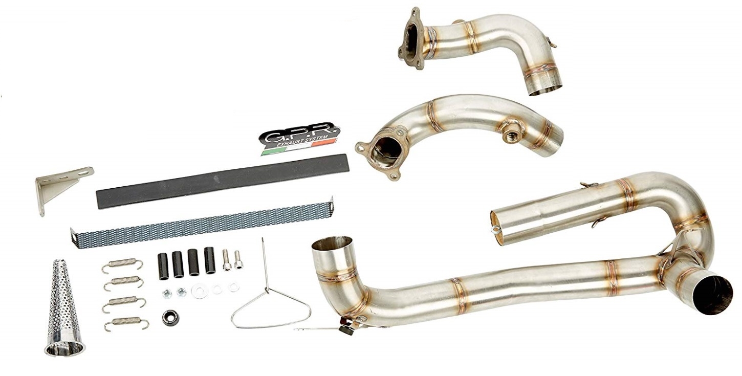 Exhaust compatible with Ktm RC8R 2008-2014, Gpe Ann. titanium, Full system exhaust 