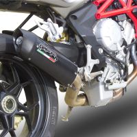 Pot echappement compatible avec Mv Agusta F3 800 2017-2020, Gpe Ann. Poppy, Pot Echappement homologué pour les marchés non européens 