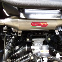 Exhaust compatible with Polaris Sportsman Xp 850 / Xp 850 Forest 2010-2014, Power Bomb, Slip-on exhaust including removable db killer and link pipe 