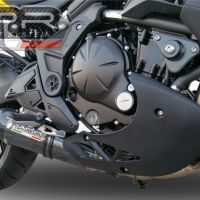 Exhaust compatible with Kawasaki NINJA 650 R 2012-2016, Gpe Ann. Poppy, Full system exhaust, including removable db killer 
